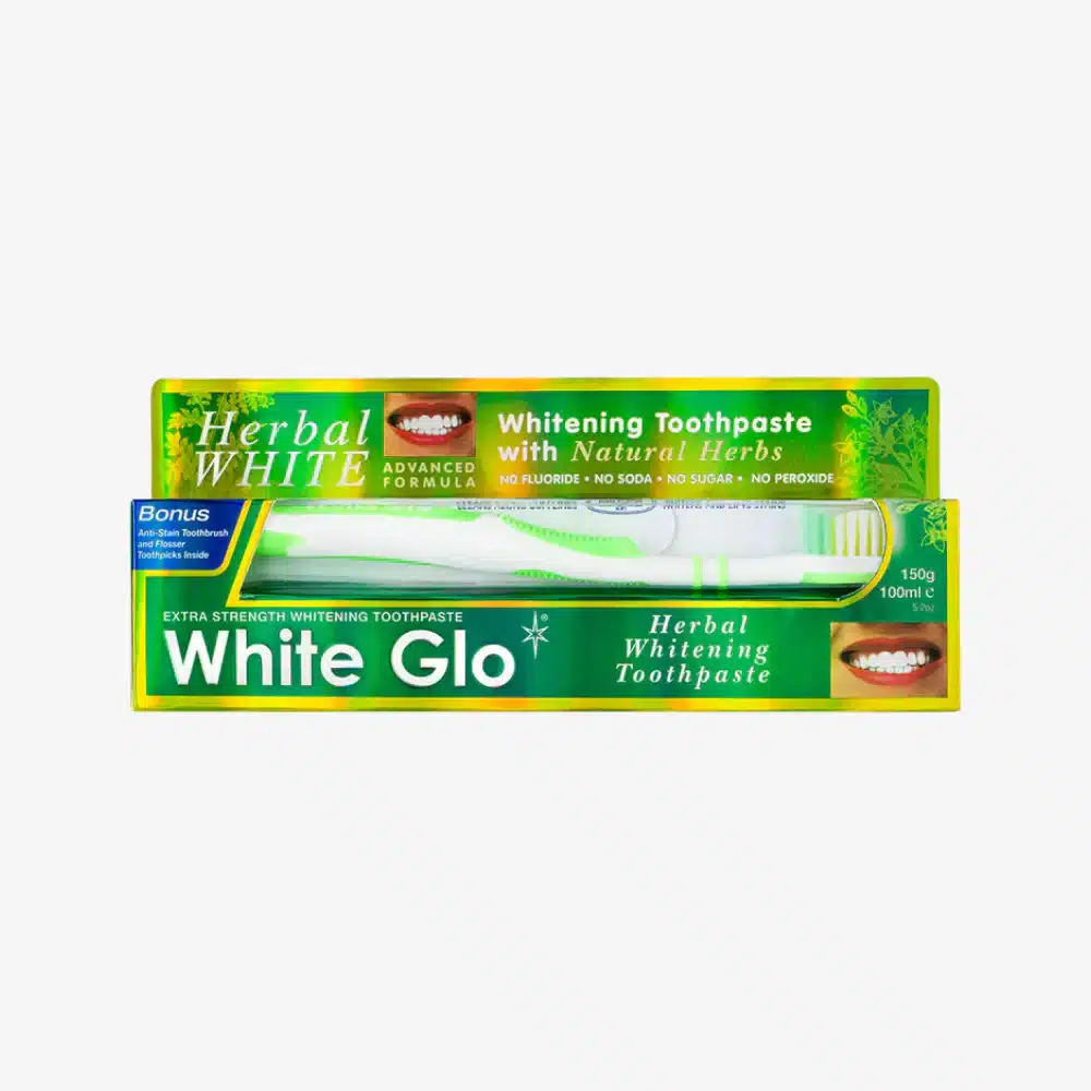 white glo anti plaque extra strength whitening toothpaste (copy)