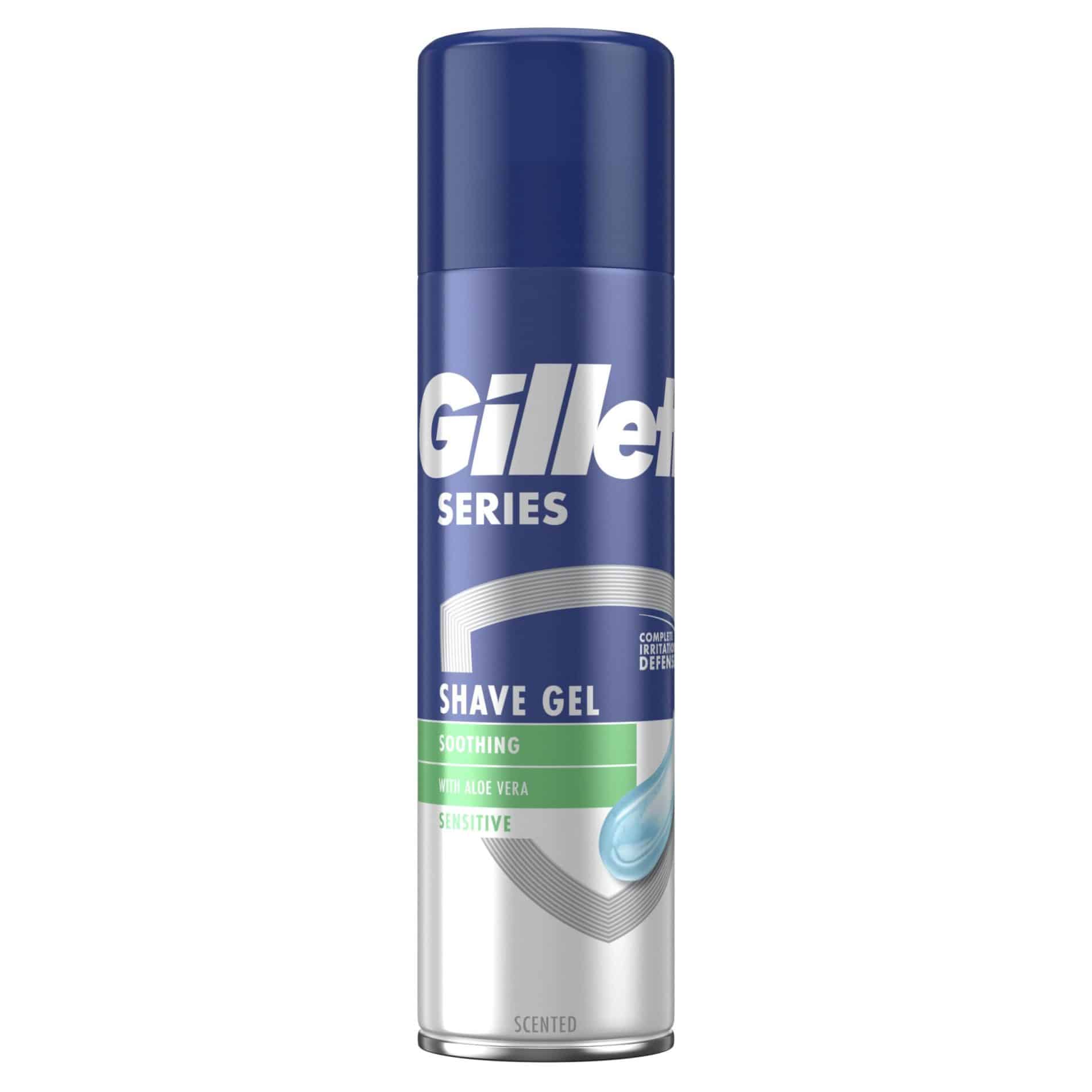 gillette series shave gel 200ml sensitive 1.42 euro