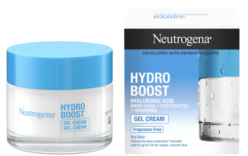 neutrogena hydro boost gel cream 50ml 5.30 euro