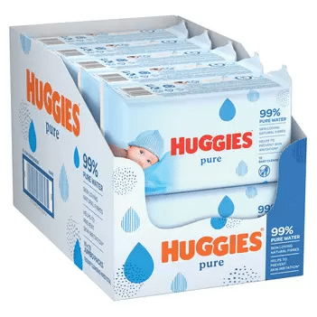 huggies wipes pure 72’s